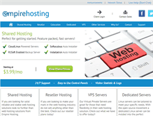 Tablet Screenshot of empire-hosting.net